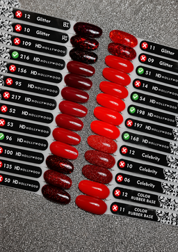 HD Hollywood Gel Polish (Orange-Red Series) 8ML