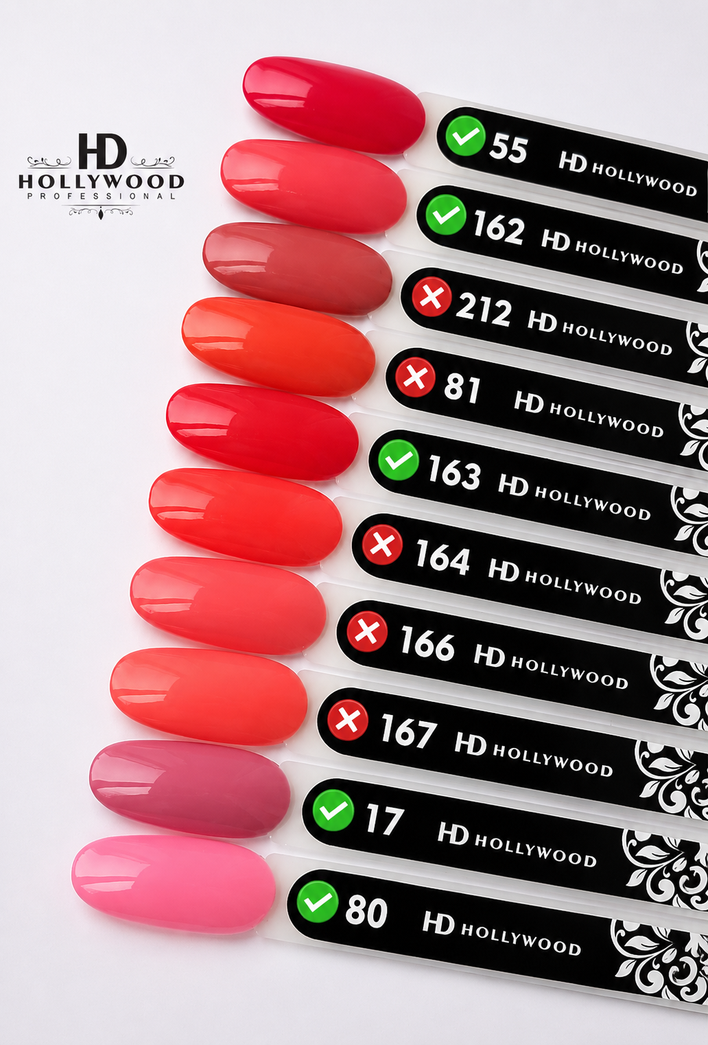 HD Hollywood Gel Polish (Orange-Red Series) 8ML_3