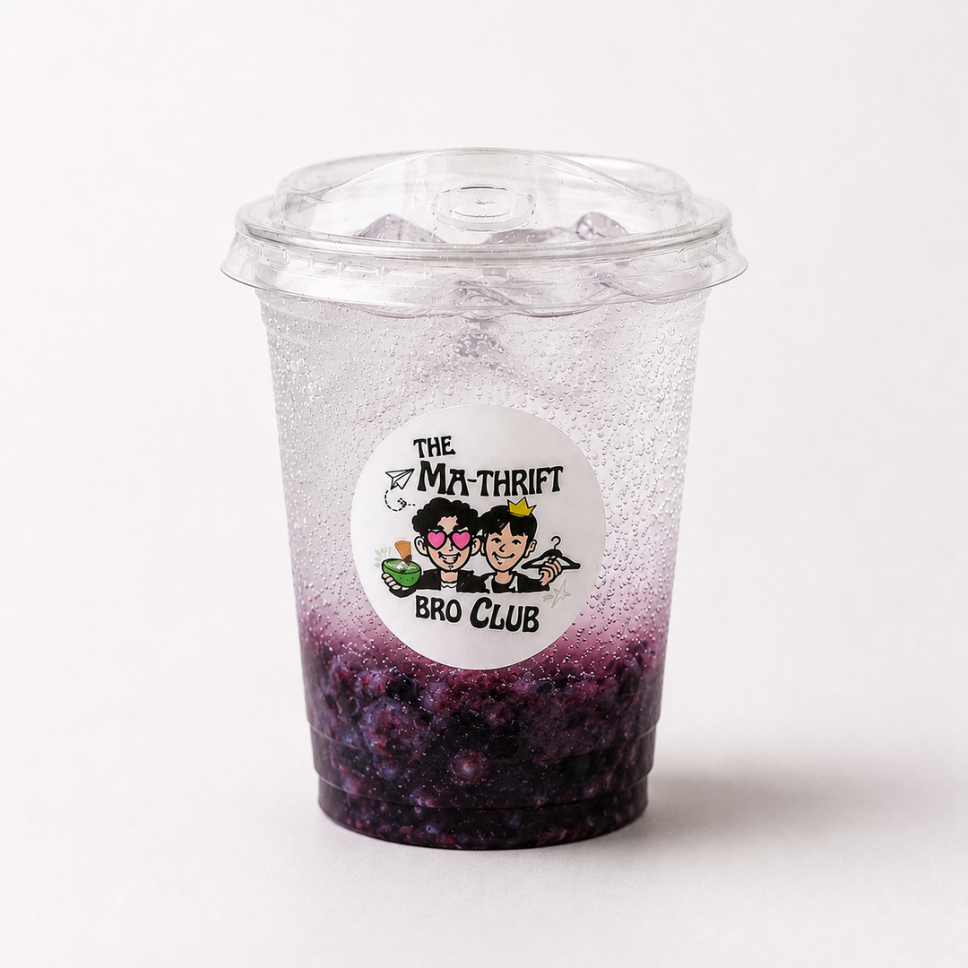 Blueberry Sparkling Soda [Iced]