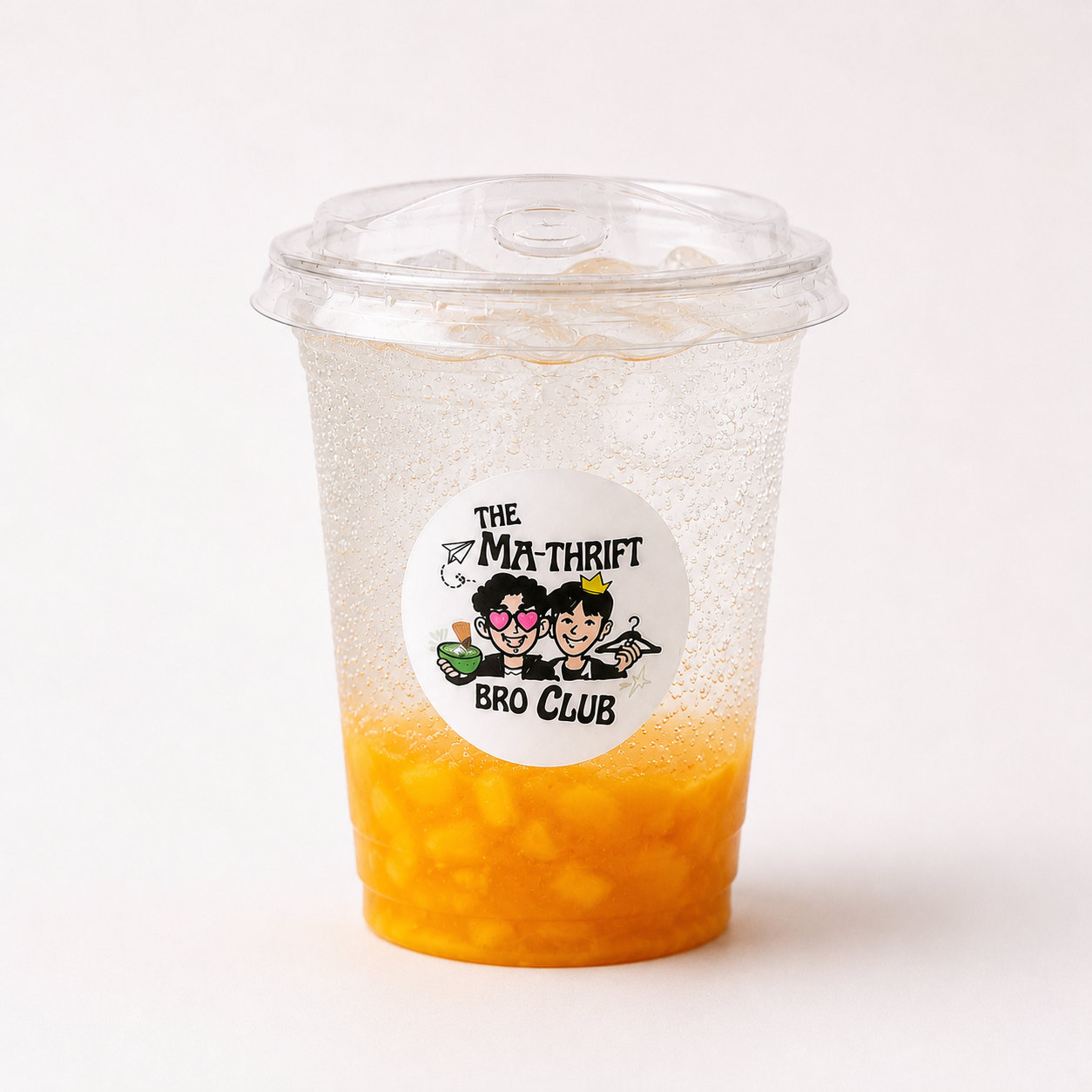 Mango Sparkling Soda [Iced]