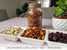 Cacahuate con chile y ajo 