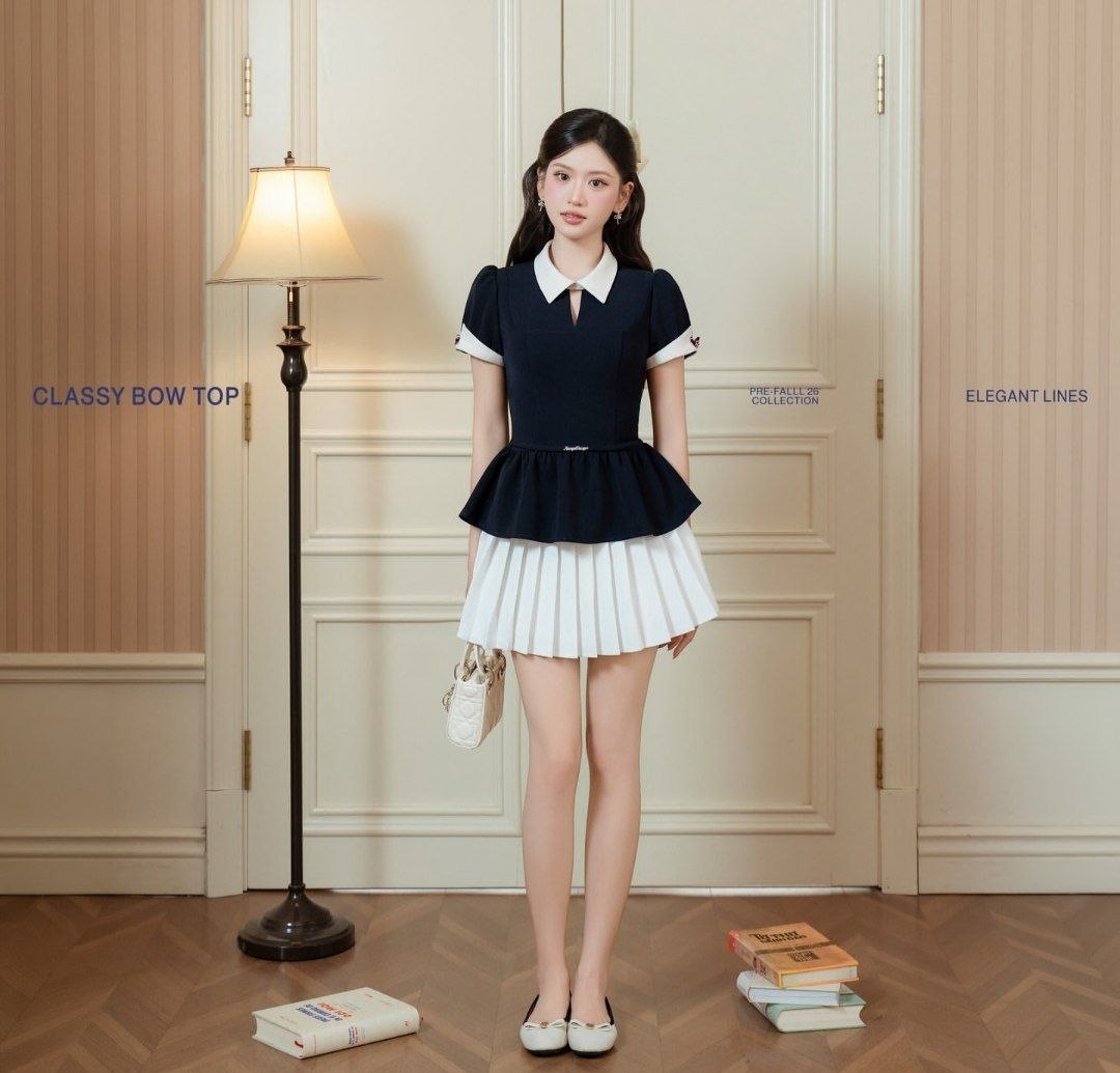 ZMY - CLASSY BOW TOP_0
