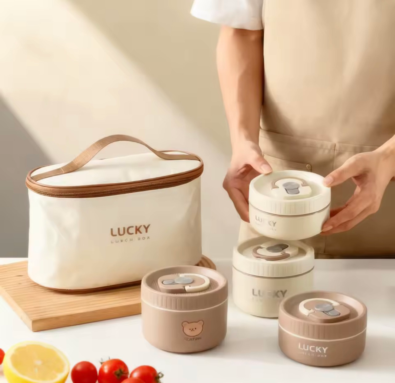 Insulated Bento Box Lunch Set_1