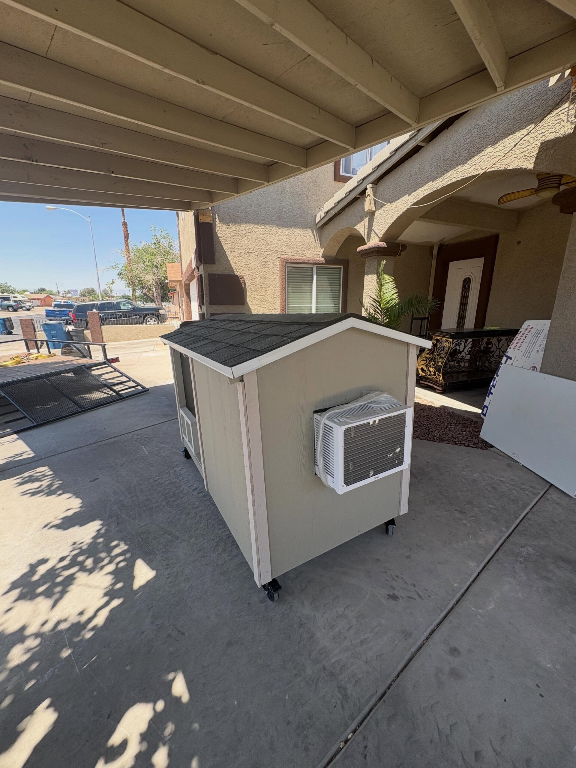 Exotic dog house