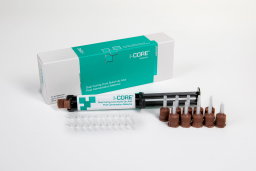 I-CORE 9g, 2x10 tips, 10tips (reconstrucción muñones y cementado de postes)