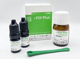 I-FIX Plus 20g powder, 2x6.5g liquid (Cemento de fijación de ionómero de vidrio modificado con resina)