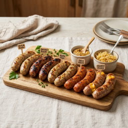 Sausage Platter 10 Artisanal Sausages (Mixed Flavours)
