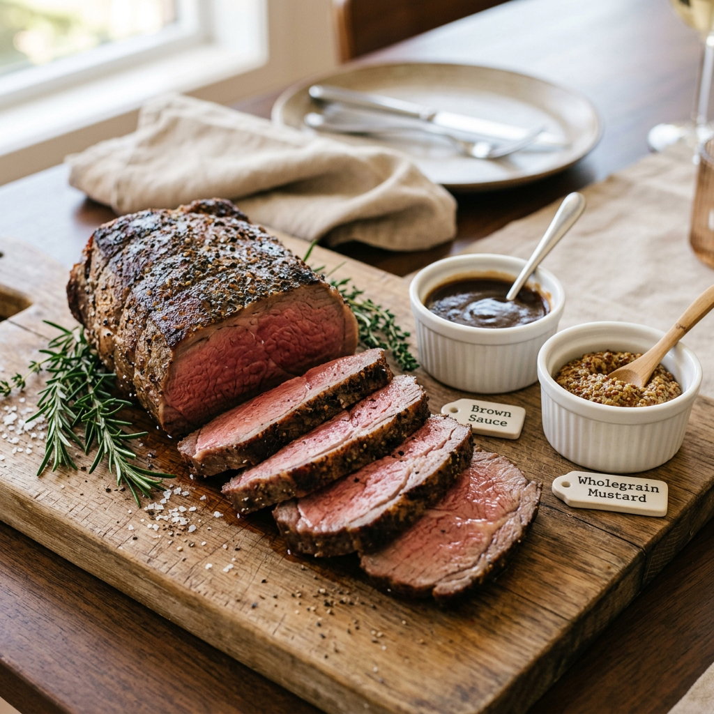New Zealand Angus Striploin Roast (1 kg) (Cooked)