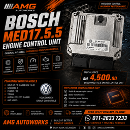 BOSCH MED17.5.5 ENGINE CONTROL UNIT