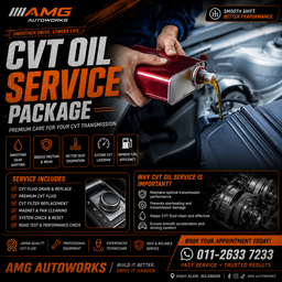 CVT OIL SERVICE PACKAGE (ONLY JAPAN CAR) 