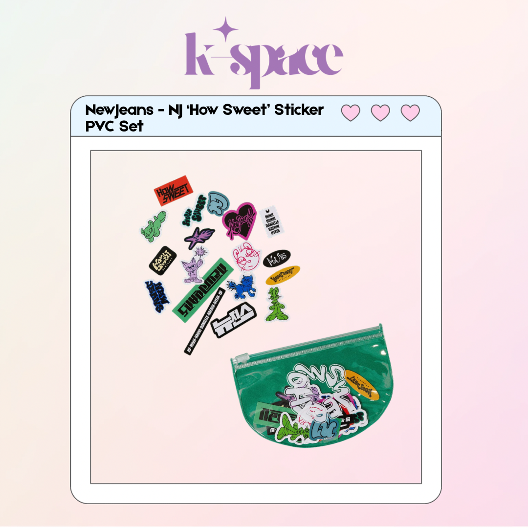 NewJeans - NJ ‘How Sweet’ Sticker PVC Set_0