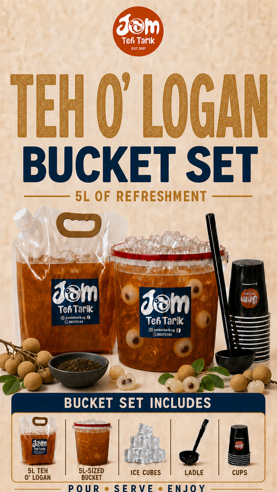 Teh O' Longan 