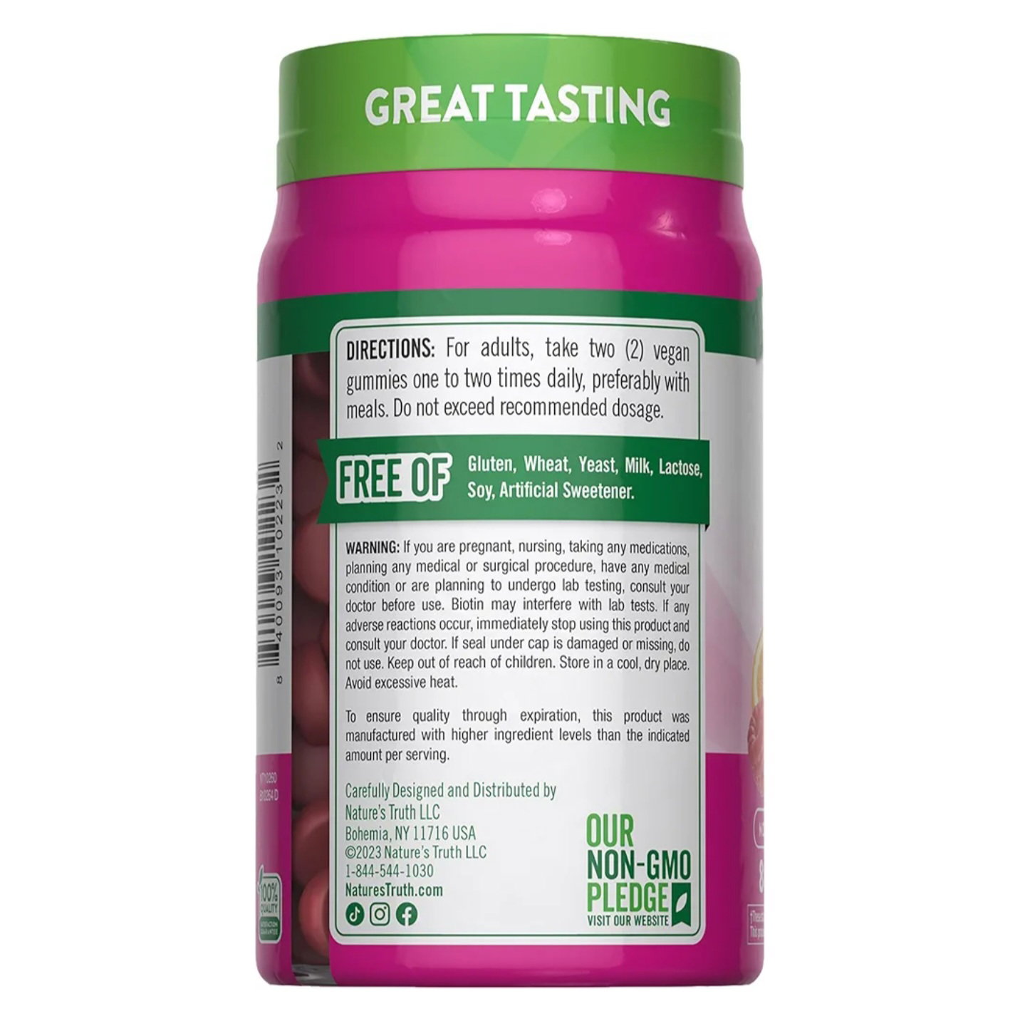 Nature's Truth - Hair Skin and Nails with Biotin 2500 mcg_1