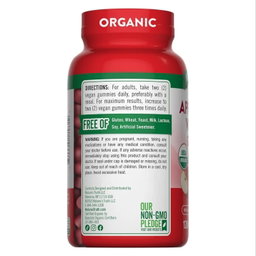 Nature's Truth - Apple Cider Vinegar Organic Gummies, 120 Gummies