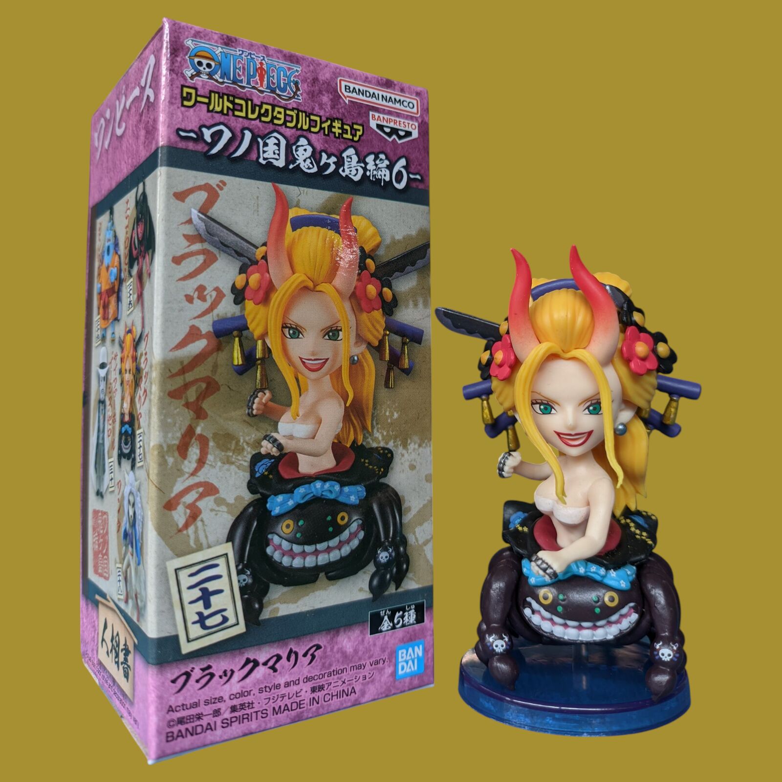 (Japan Version) World Collectible Figure - Wanokuni Onigashima Vol.6 Black Maria "ONE PIECE"_6