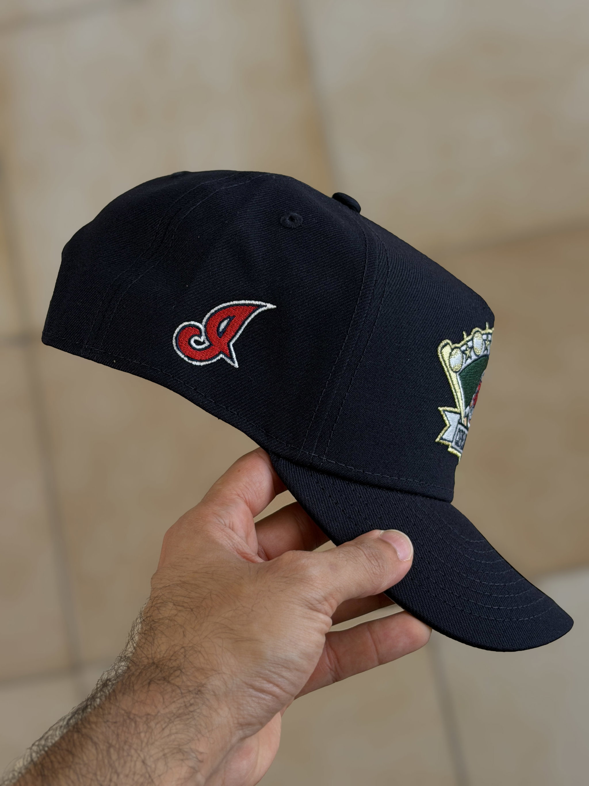 9FORTY A-Frame - Cleveland Indians ¨Wahoo¨ Navy_1