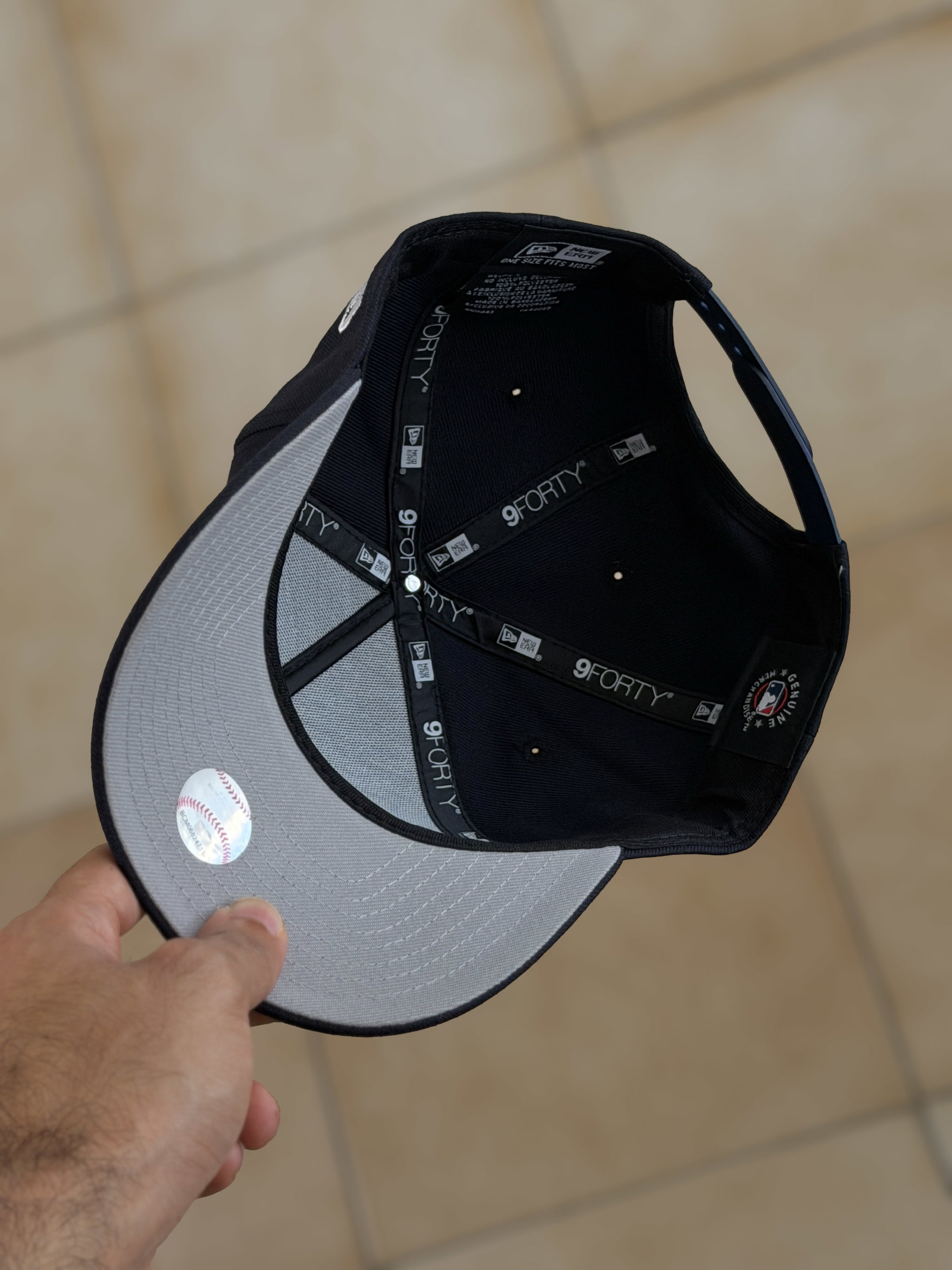 9FORTY A-Frame - NY Yankees Navy Logo_6
