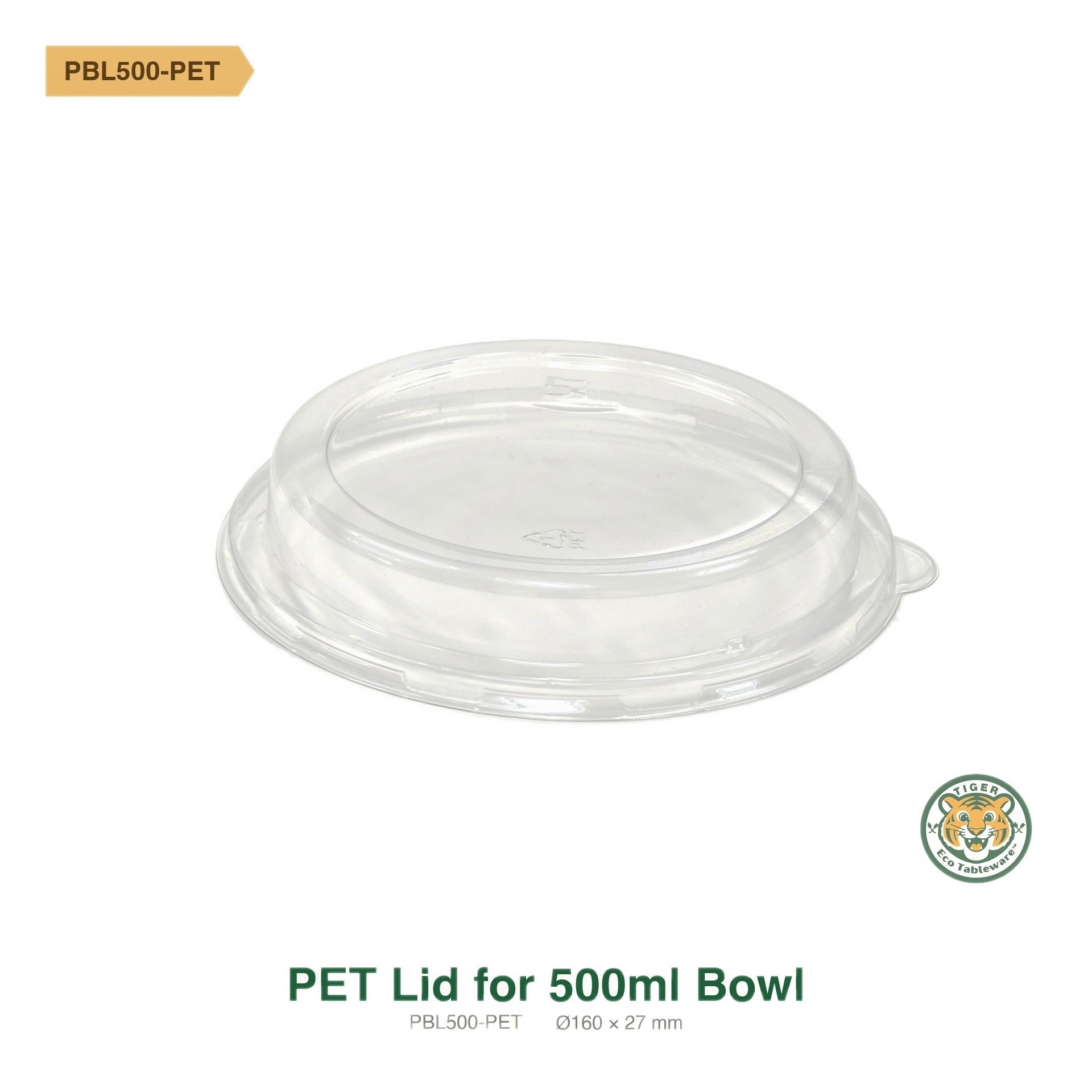 PET Lid for Bagasse Bowl 500ml (RM0.2208/pc)_0