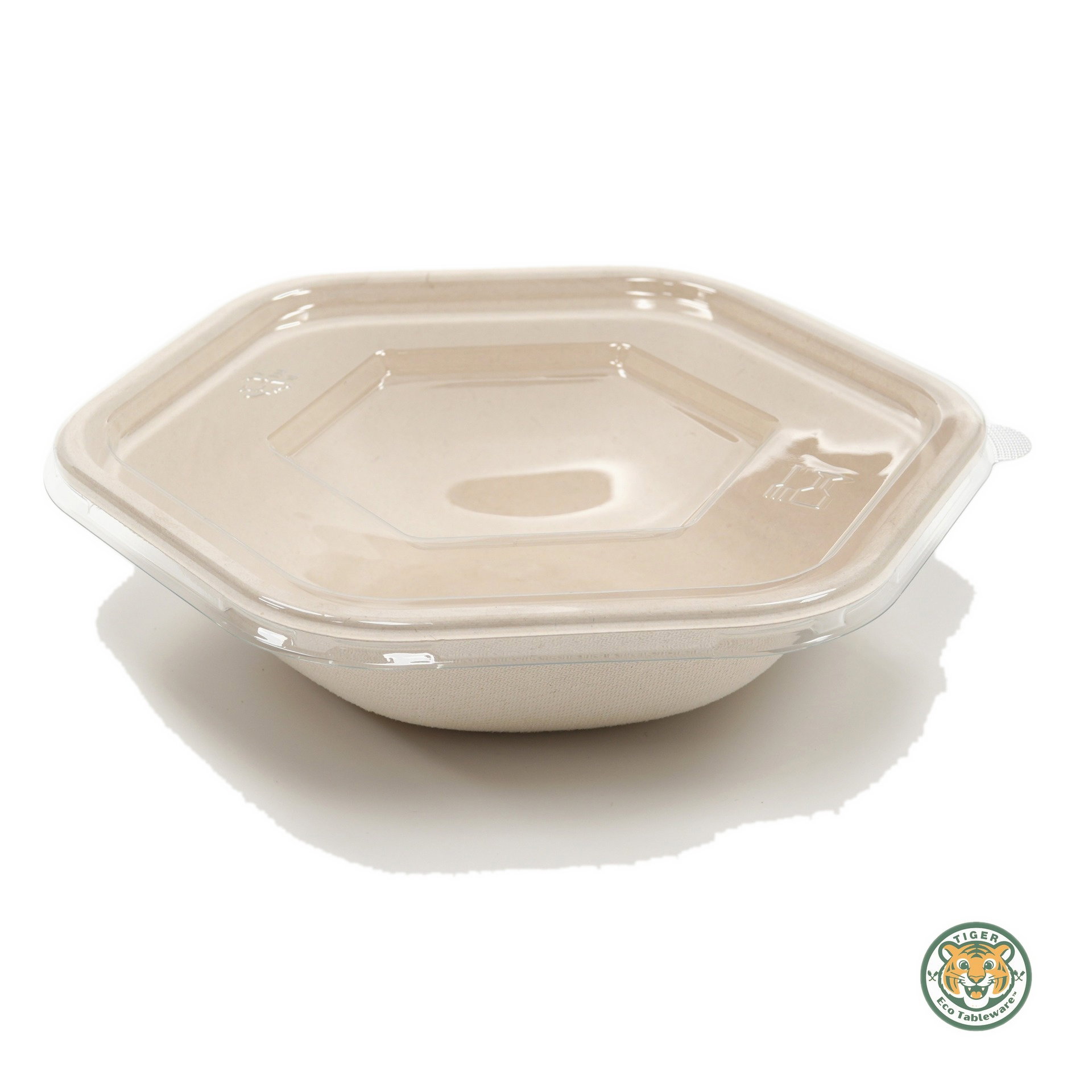 PET Lid for Bagasse Salad Bowl 1050ml (RM0.4676/pc)_1