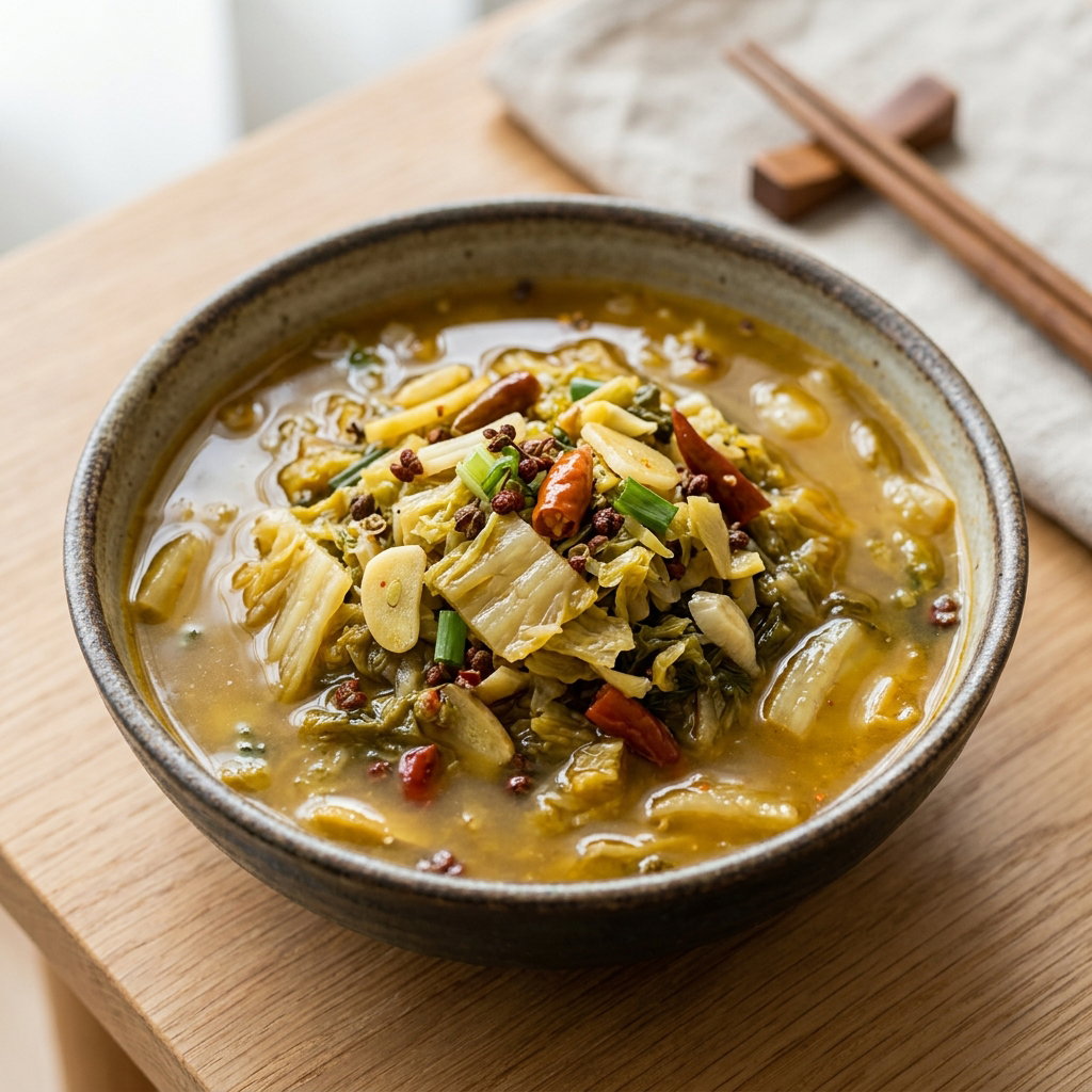 Sour Vege Hotpot Base 酸菜火锅底料 (100g)_0