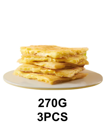 Durian-Filled Paratha 榴莲馅爆浆飞饼