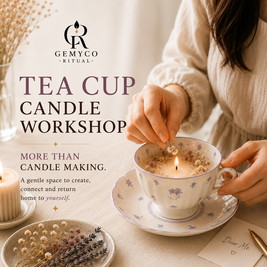 Intentional Tea Cup Candle Workshop