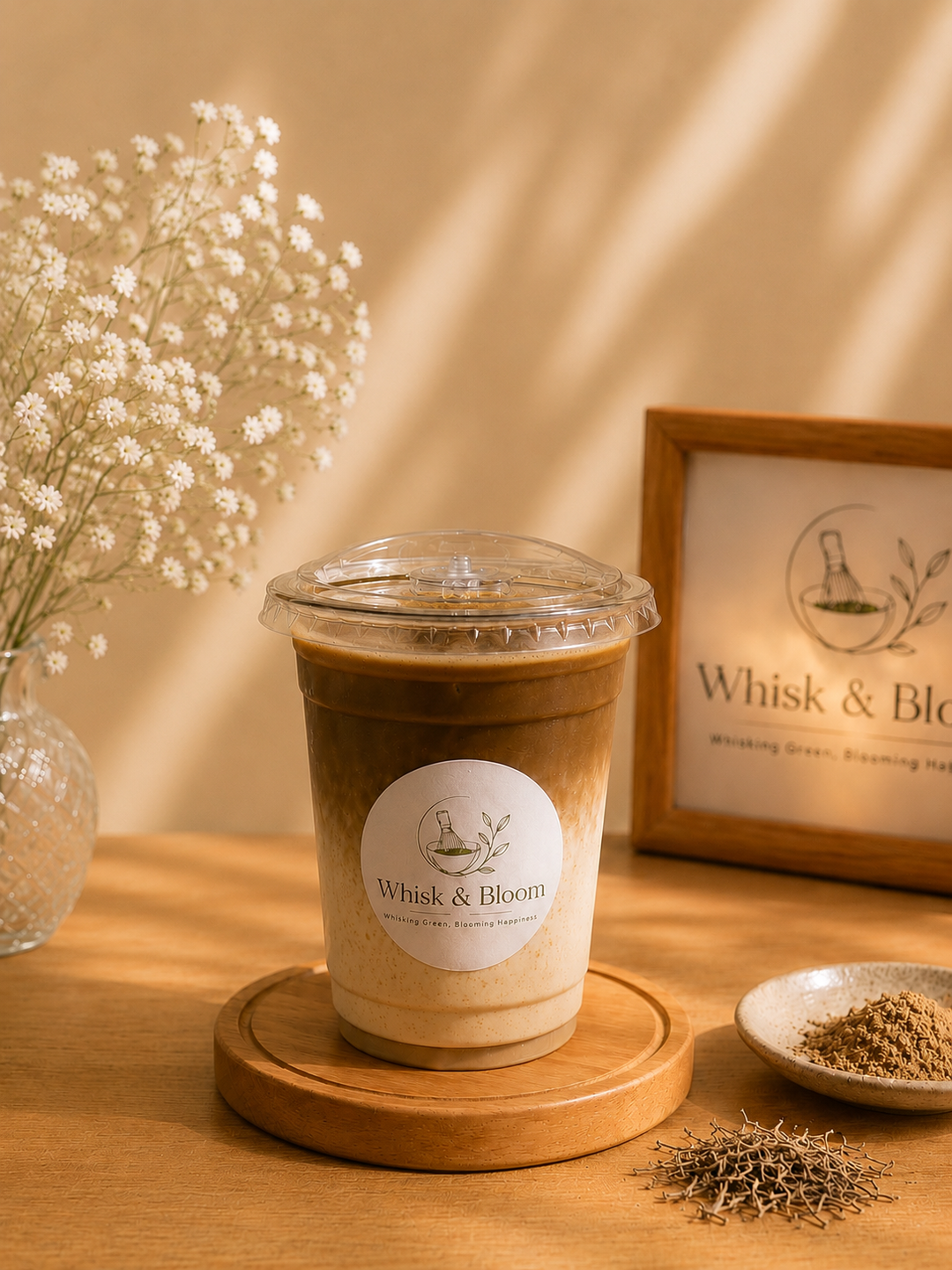 Classic Roasted Hojicha Latte