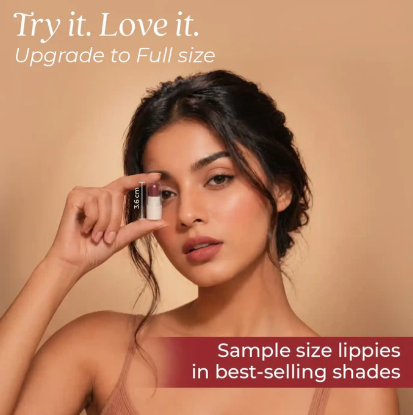 Herb Enriched Ayurvedic Lipstick Micro-Mini Kit | 8 shades_7