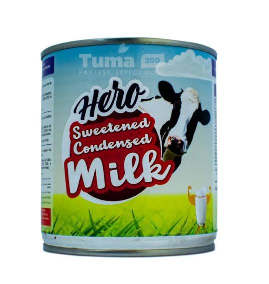 Hero condensed milk 390g