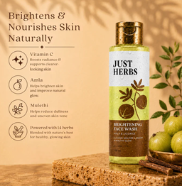 Brightening Face Wash - Vitamin C Amla & Liquorice Root