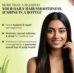 Smooth & Shine conditioner for Dry and Frizzy Hair| Aloe Vera, Almond