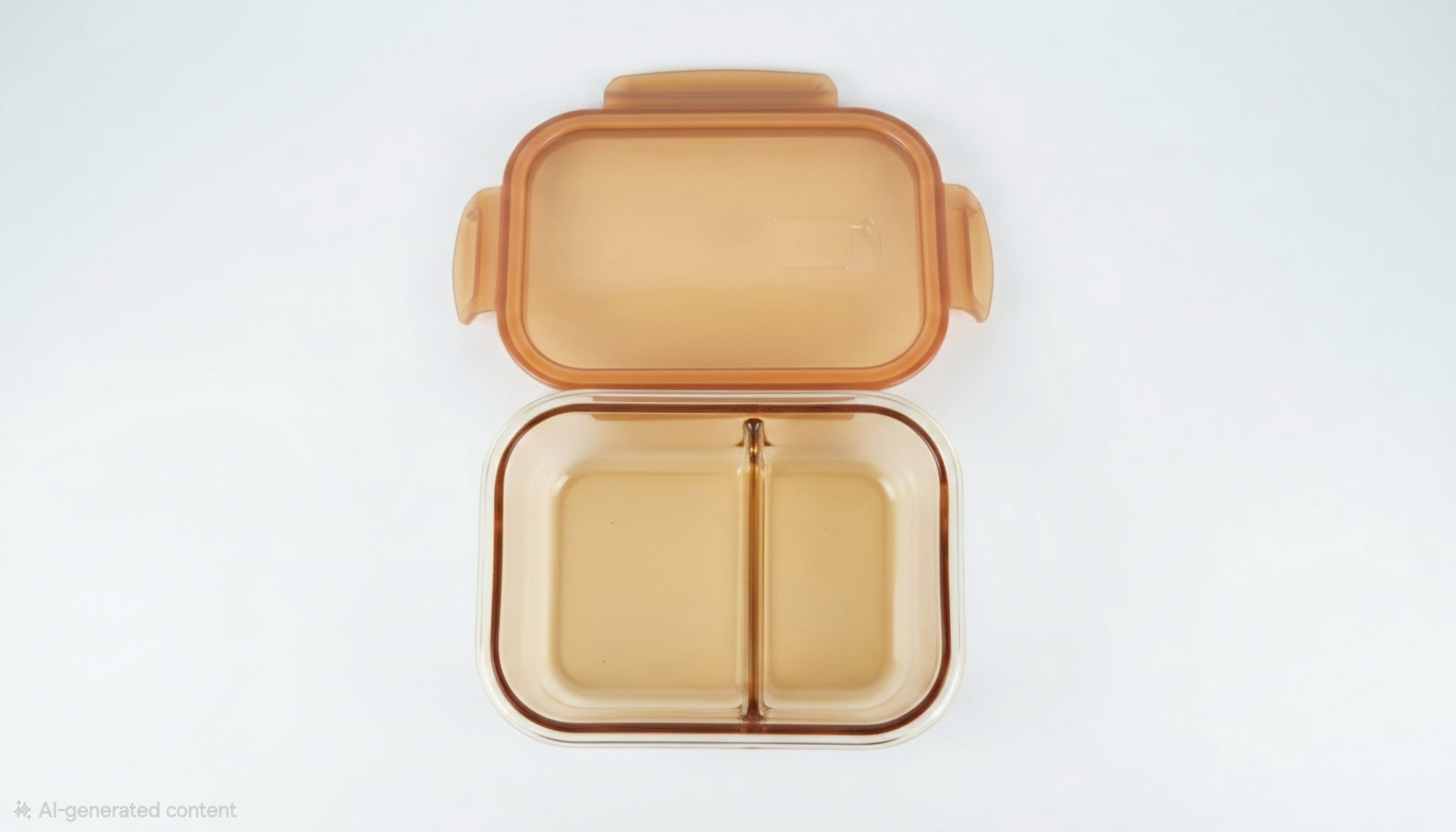 Compartment glass bento box_1