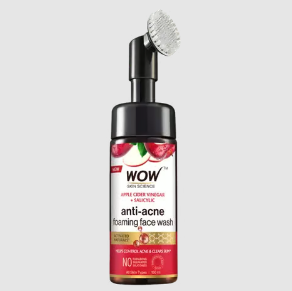 Wow - Apple Cider Vinegar Foaming Face Wash With Built In Brush_6