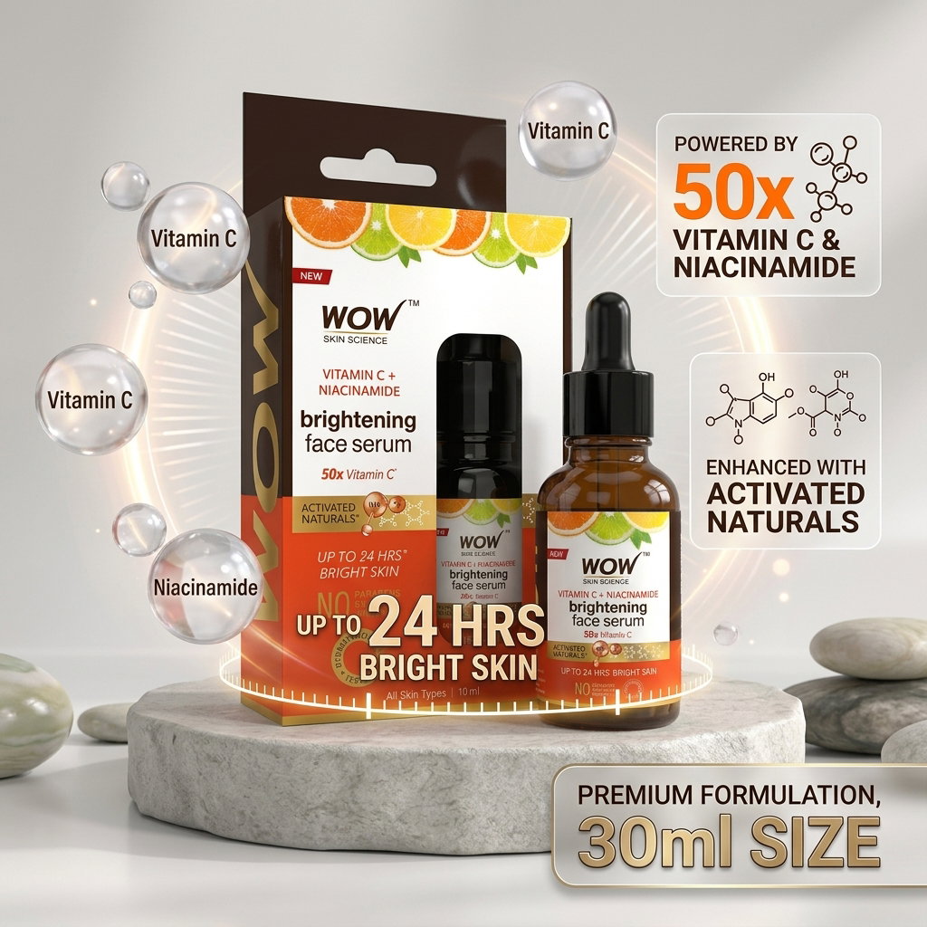 Wow - Vitamin C & Niacinamide Face Serum - 30ml_2