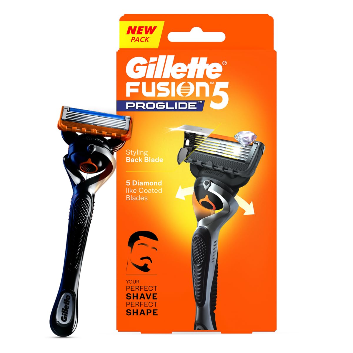 Gillette Fusion 5 Proglide, Shaving Razor For Men _5