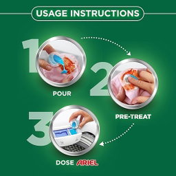 Ariel Liquid Detergent Front Load - 900gm 