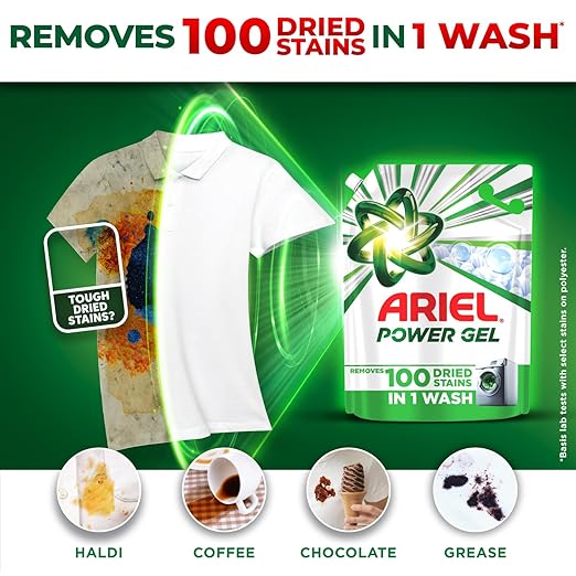 Ariel Liquid Detergent Front Load - 900gm _4