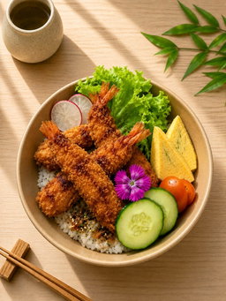 Ebi Fry Rice Bowl