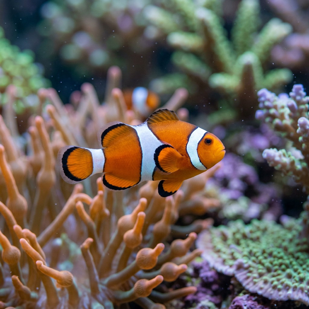 CLOWNFISH TRUE PERCULAR (AMPHIPRION PERCULA)