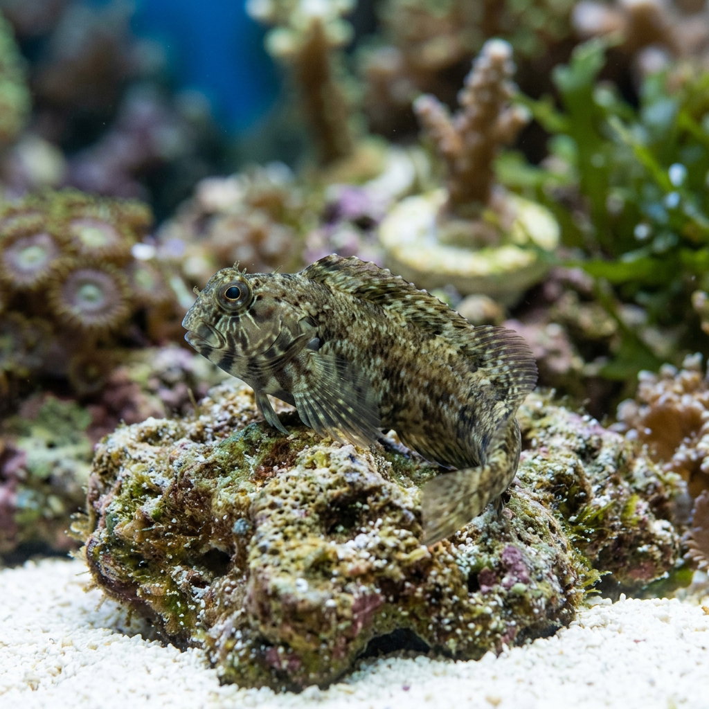 BLENNY LAWNMOWER (SALARIAS FASCIATUS)_0