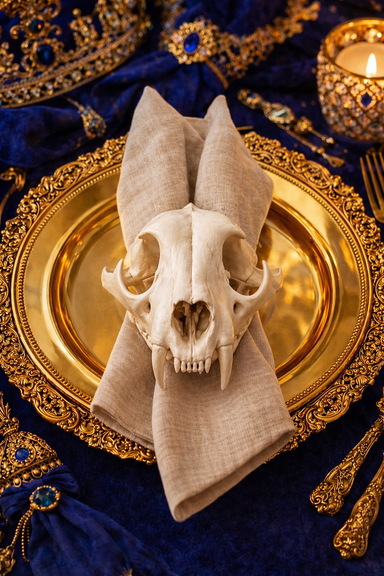 Heyana Skull Napkin Ring