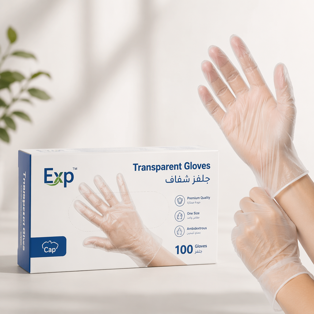 [Exp][Cap] Transparent Gloves - جلفز شفاف