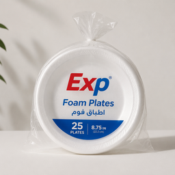 [Exp] Foam Plates - اطباق فوم