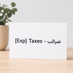 [Exp] Taxes - ضرائب