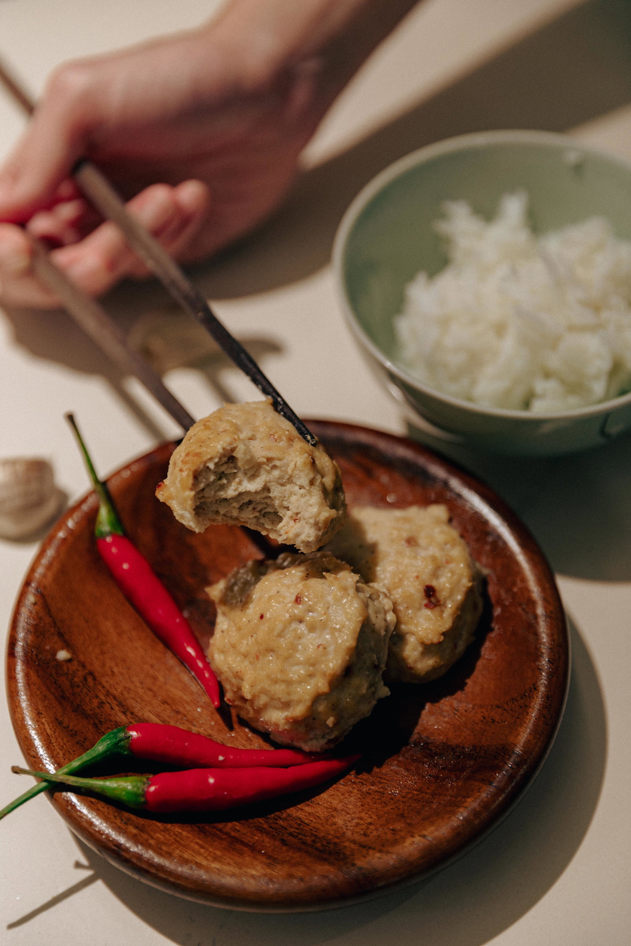 Giant chilli & garlic meatballs (12 balls)_1