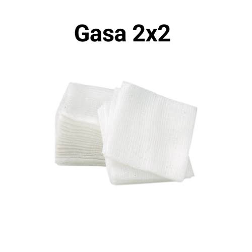 Gasas sin algodón N/W 2x2  PK/1,000