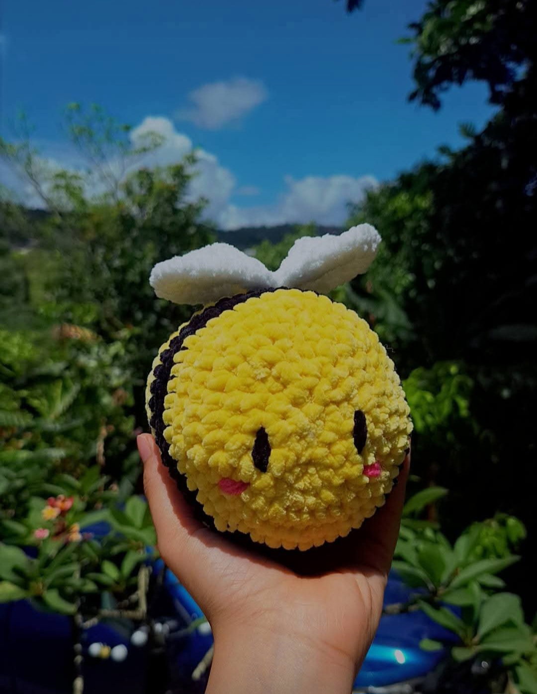 Abeja a crochet 