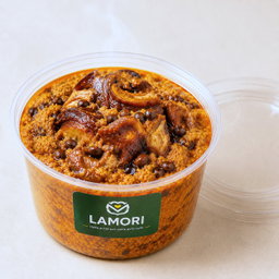 Egusi Ijebu + One Panla Fish