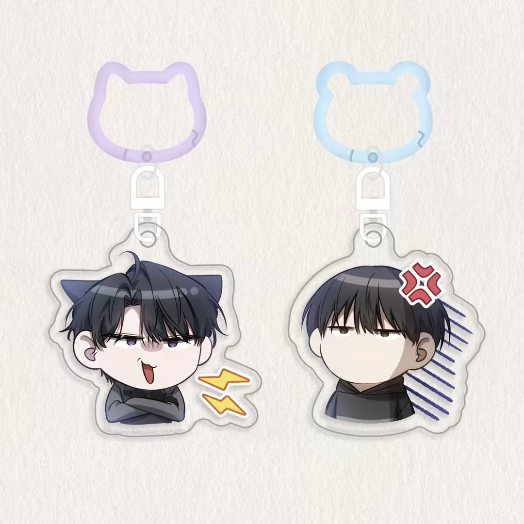 The hunter’s gonna lay low - Acrylic Keyring set