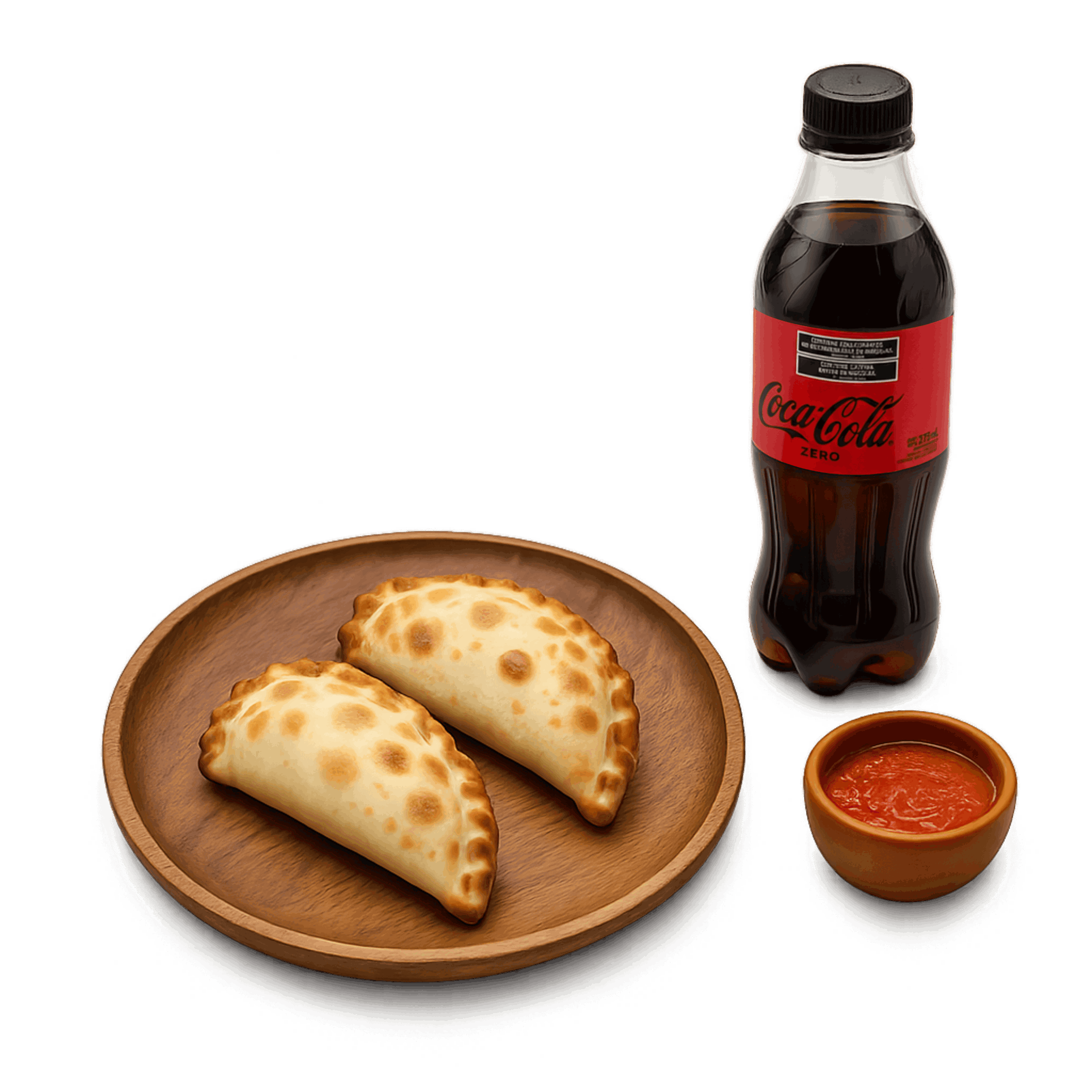 2 EMPANADAS + 1 COCA-COLA375CC_0